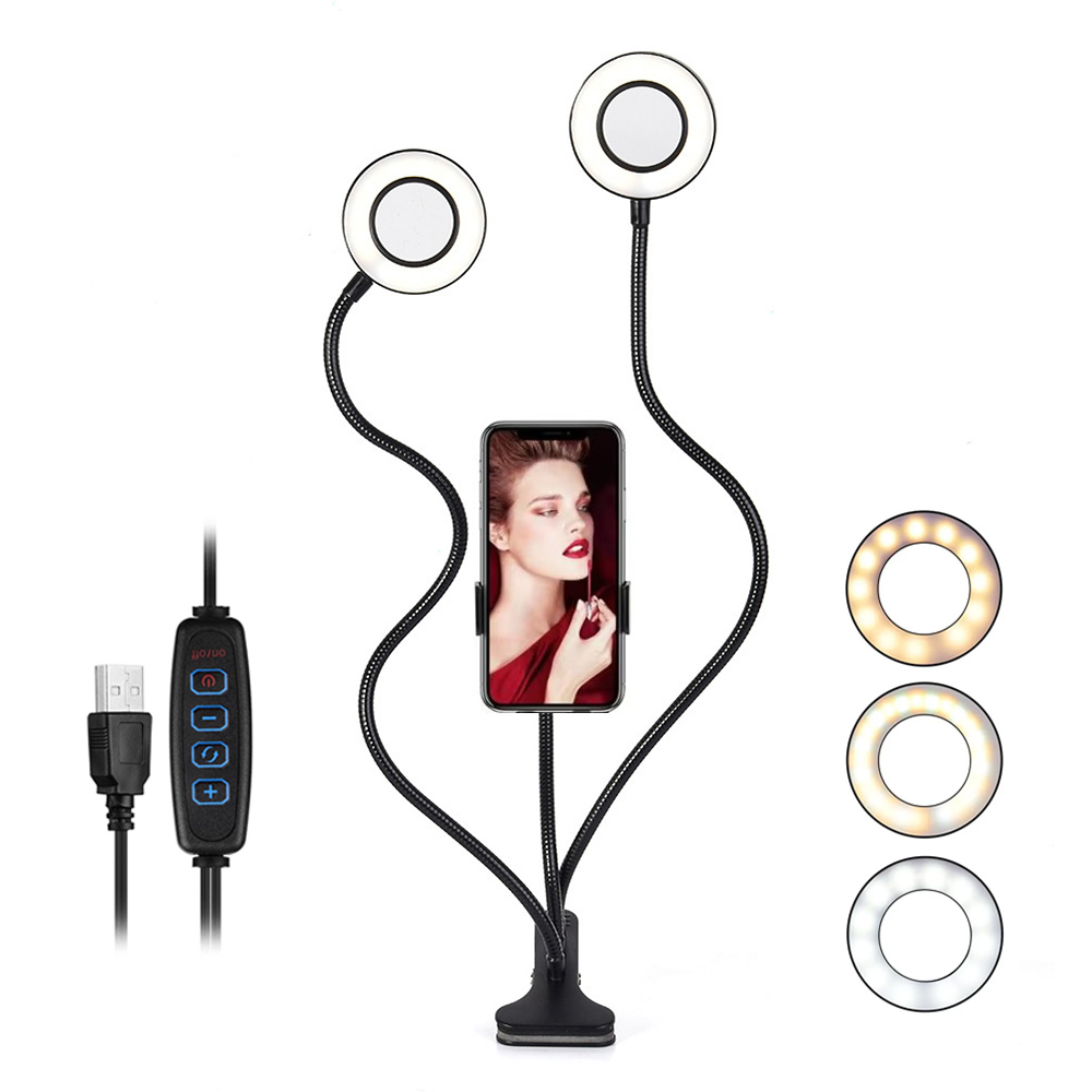 Led Ring Light - أضواء مزدوجة Led حلقة ملء ضوء