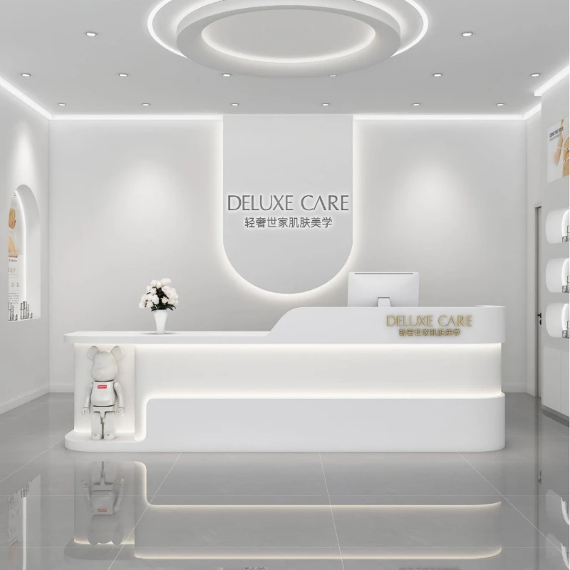 Beauty Makeup Institute - طاولة مكياج عصرية، منصة لمعهد التجميل،