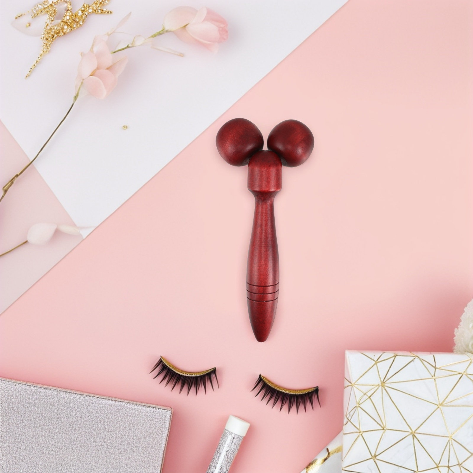 مدلك الوجه بالعجلات المزدوجة ا - مراجعة Face Massager وسعره