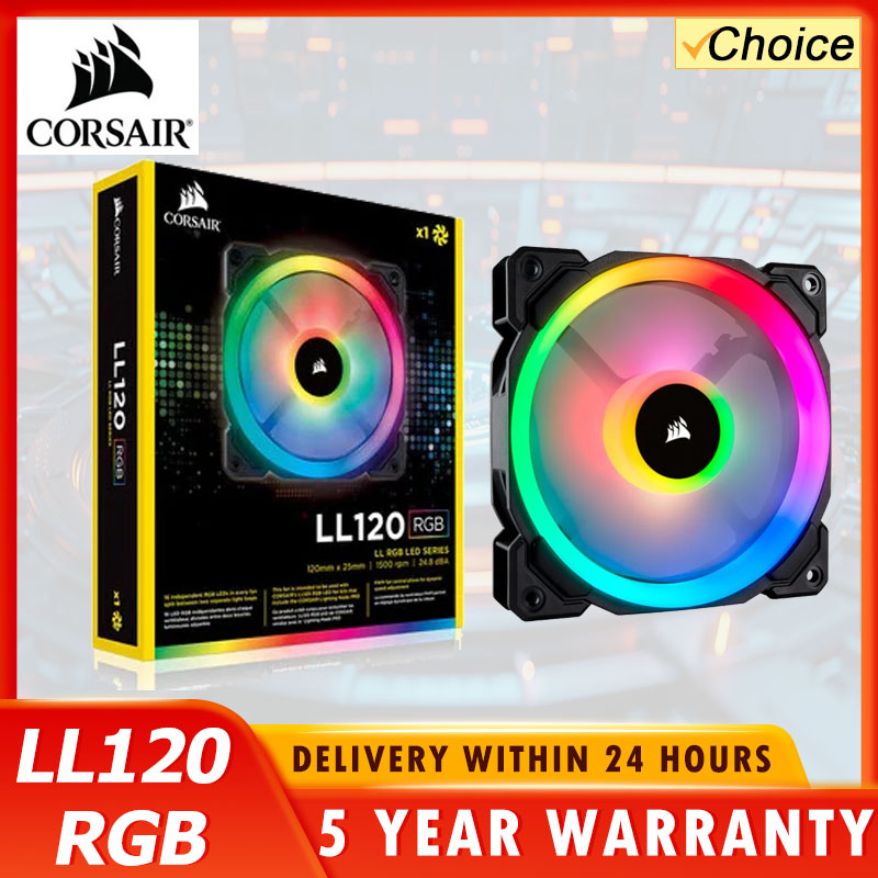 CORSAIR LL120 RGB 120mm حلقة إ - مراجعة Led Ring Light وسعره