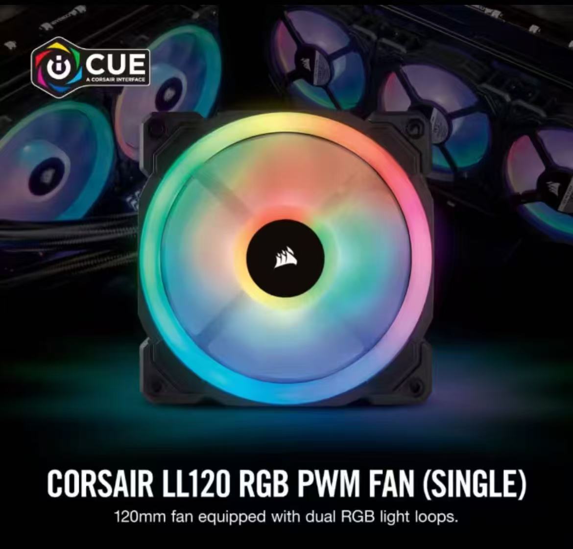 CORSAIR LL120 RGB 120mm حلقة إ - مراجعة Led Ring Light وسعره