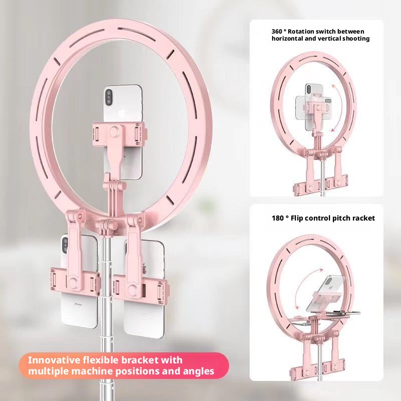 مصباح تجميل متنقل من SHINEKNOT - مراجعة Led Ring Light وسعره