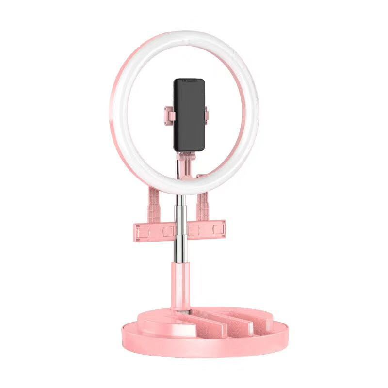 مصباح تجميل متنقل من SHINEKNOT - مراجعة Led Ring Light وسعره