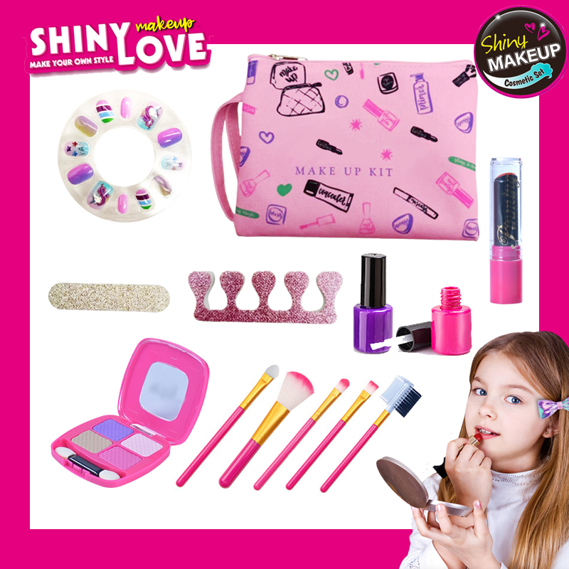 مجموعة مستحضرات تجميل تخيلية م - مراجعة Beauty Makeup Kit For Girls وسعره