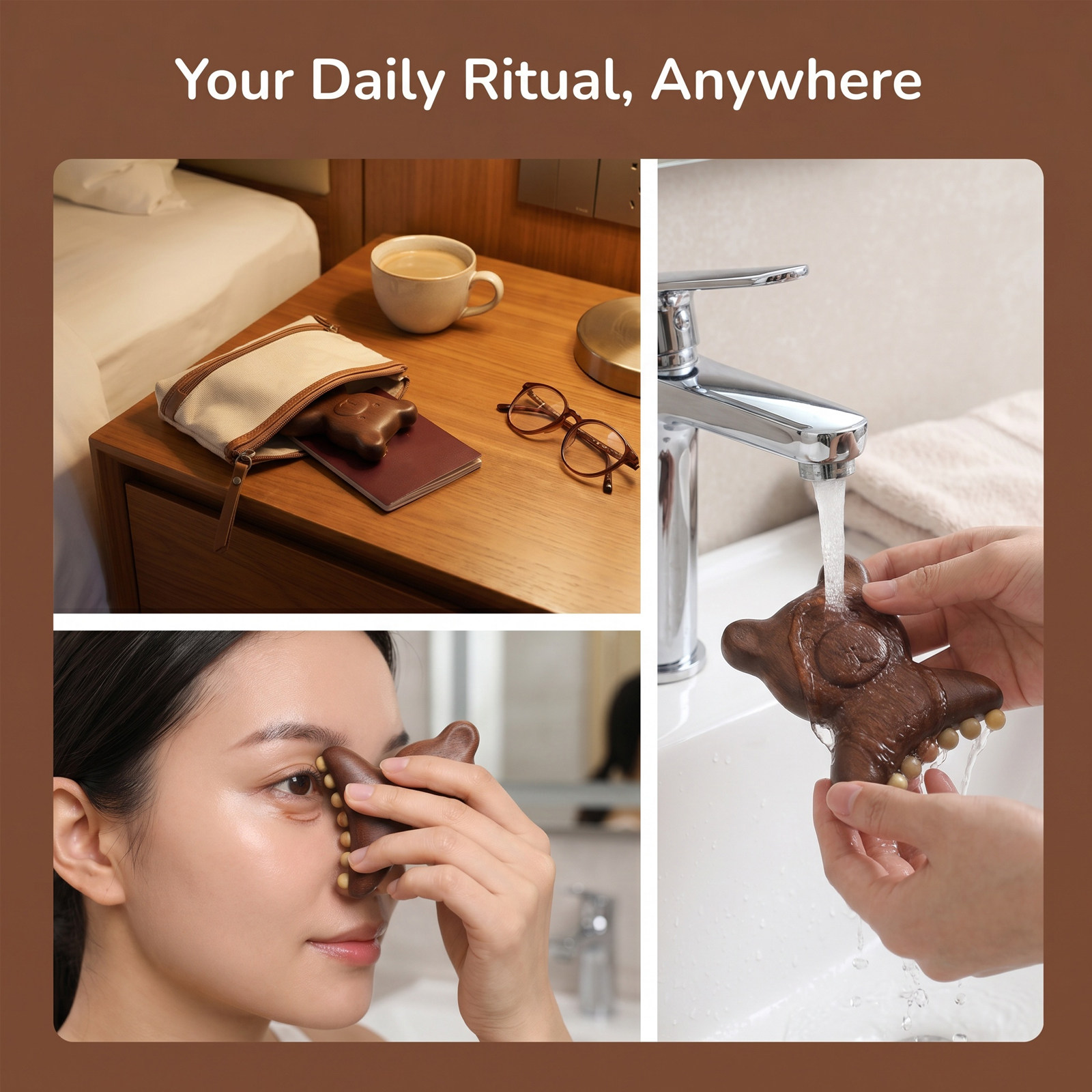 أداة تدليك الوجه من خشب الصندل - مراجعة Face Massager وسعره