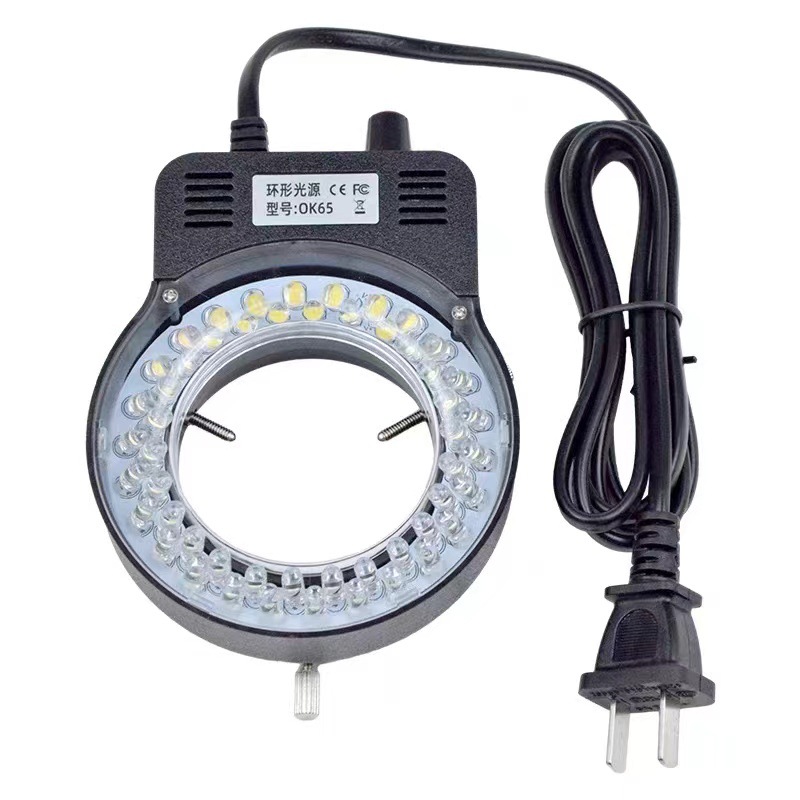 مصدر ضوء حلقي LED للميكروسكوب  - مراجعة Led Ring Light وسعره
