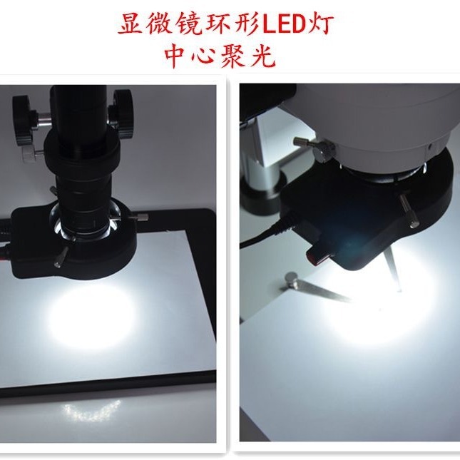 مصدر ضوء حلقي LED للميكروسكوب  - مراجعة Led Ring Light وسعره