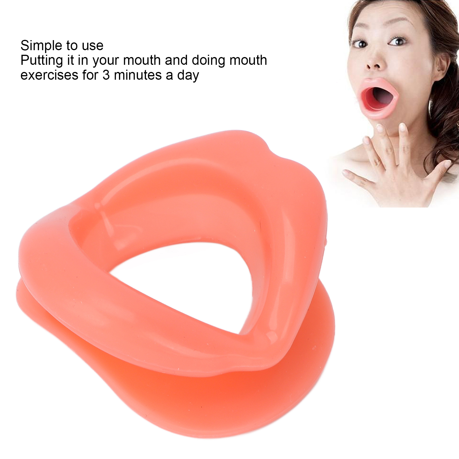 سيليكون المطاط الوجه أنحل الفم - مراجعة Face Massager وسعره