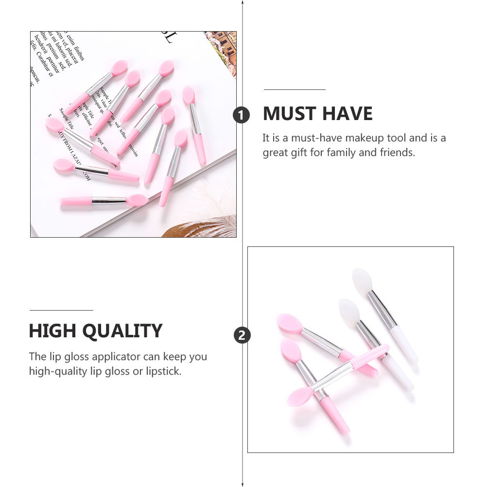 20 قطعة فرشاة شفاه سيليكون ناع - مراجعة Beauty Makeup Lipstick وسعره