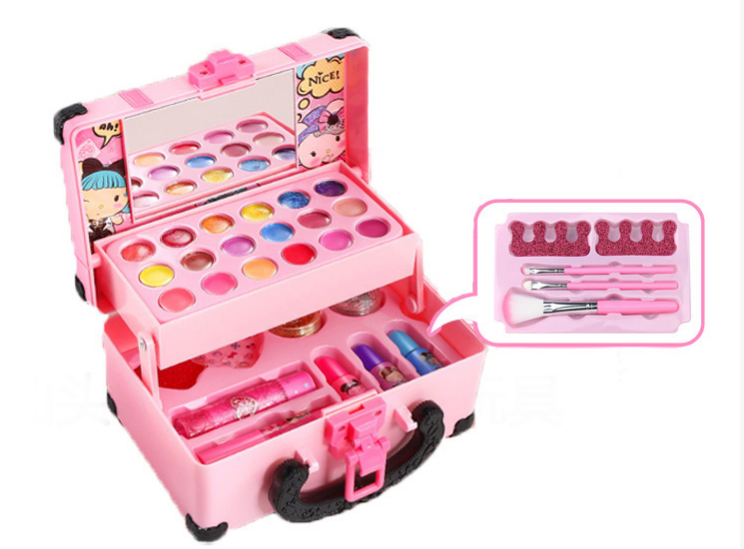 مجموعة ألعاب مكياج للبنات، صند - مراجعة Beauty Makeup Kit For Girls وسعره